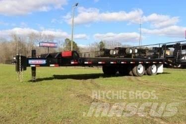 Pitts TA10 Låg lastande semi trailer