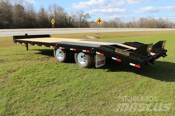 Pitts TA10 Låg lastande semi trailer