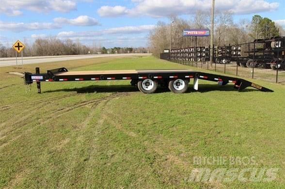 Pitts TA10 Låg lastande semi trailer