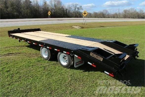 Pitts TA20 Låg lastande semi trailer