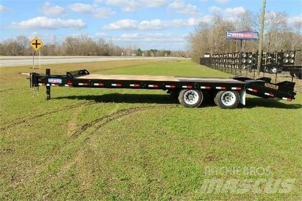 Pitts TA20 Låg lastande semi trailer