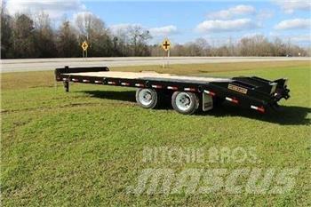 Pitts TA20 Låg lastande semi trailer