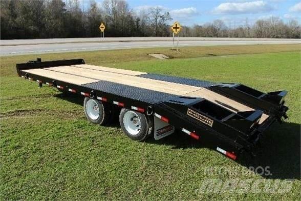 Pitts TA20 Låg lastande semi trailer