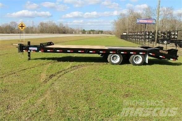 Pitts TA20 Låg lastande semi trailer