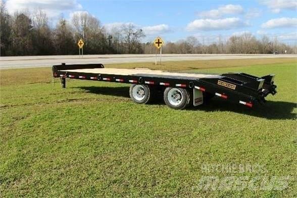 Pitts TA20 Låg lastande semi trailer