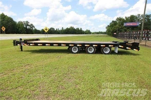 Pitts TA25 Låg lastande semi trailer