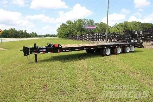 Pitts TA25 Låg lastande semi trailer