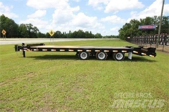 Pitts TA25 Låg lastande semi trailer