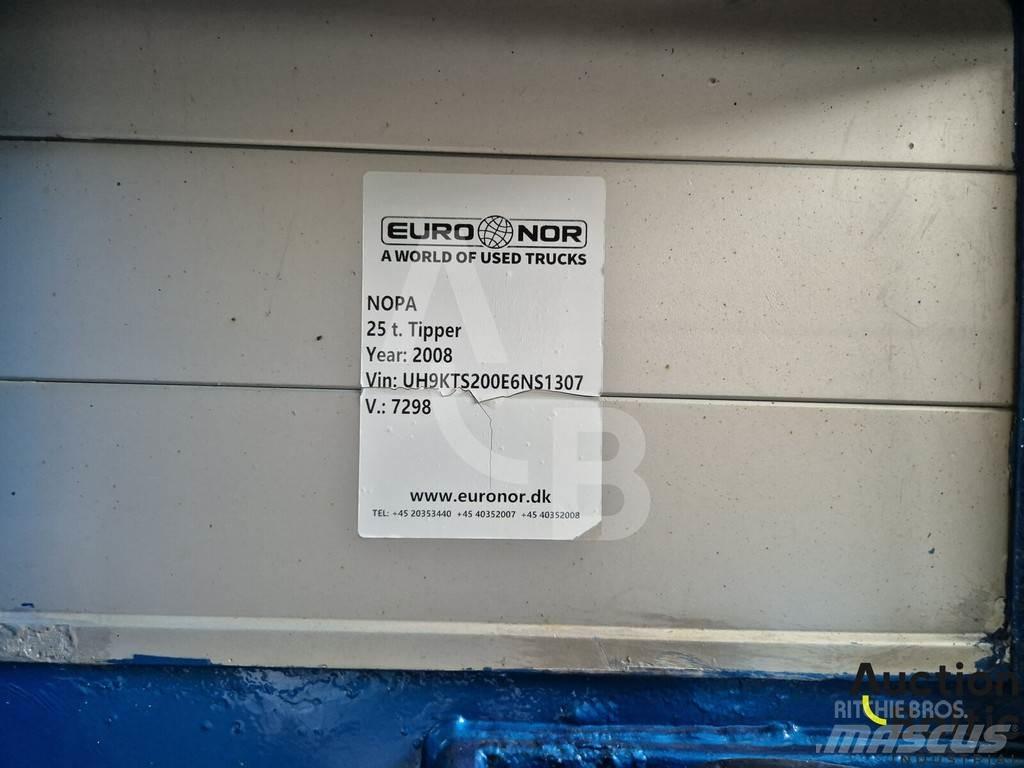 Nopa 25t. Tipper Kapelltrailer