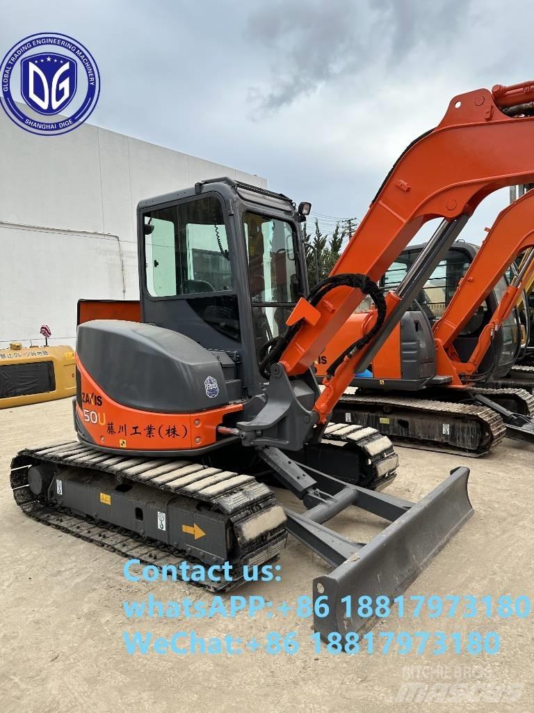 Hitachi ZX 50 U Minigrävare < 7t