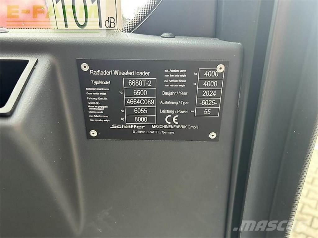 Schäffer 6680 t-2 Redskapsbärare för lantbruk