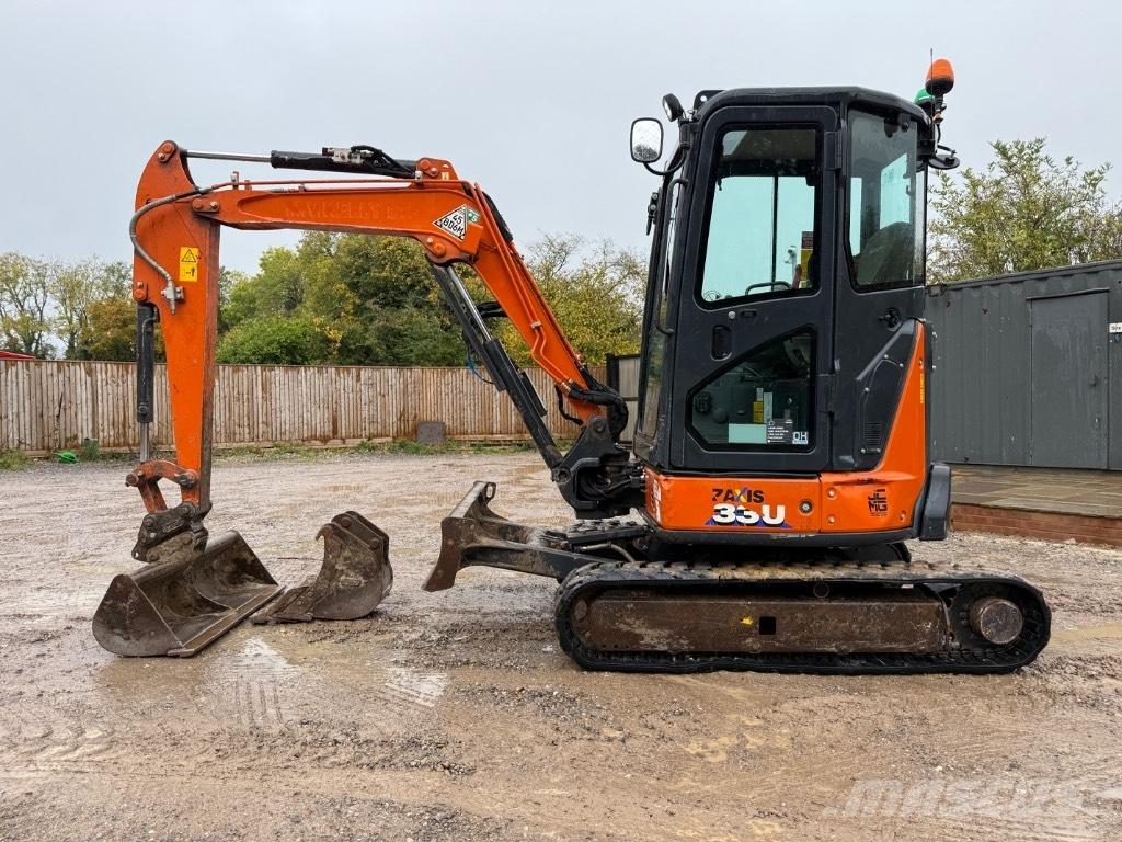 Hitachi ZX 33 U-6 Minigrävare < 7t