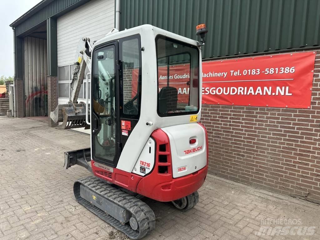 Takeuchi TB216 Minigrävare < 7t