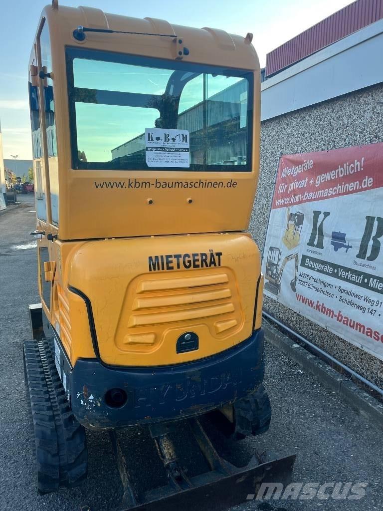 Hyundai R18-9 Minigrävare < 7t