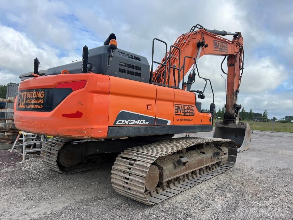Doosan DX 340 LC-5 Bandgrävare