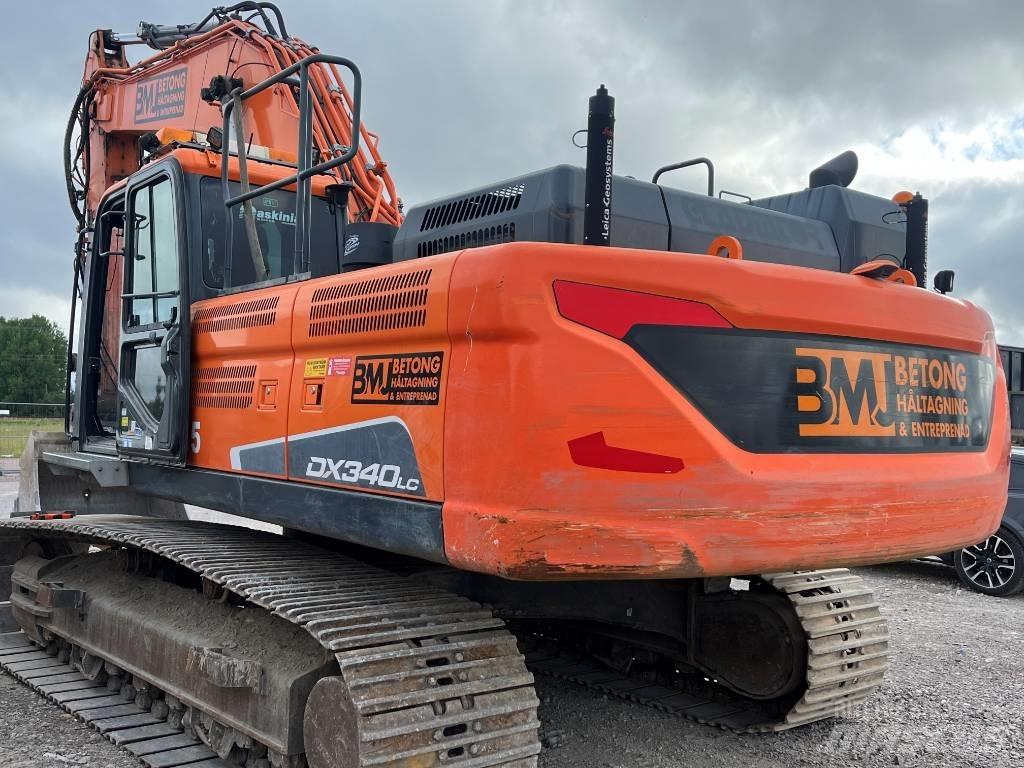 Doosan DX 340 LC-5 Bandgrävare