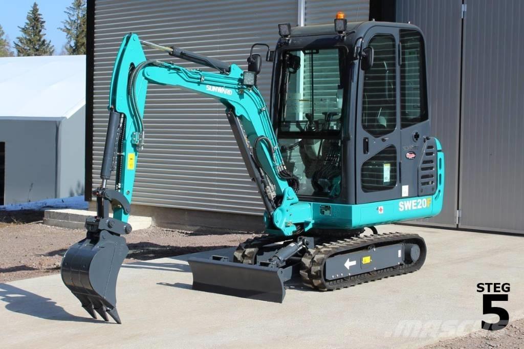 Sunward SWE 20 F Minigrävare < 7t