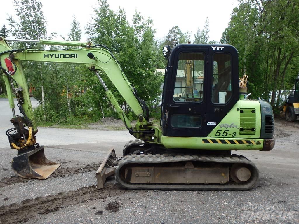 Hyundai Robex 55-3 Minigrävare < 7t