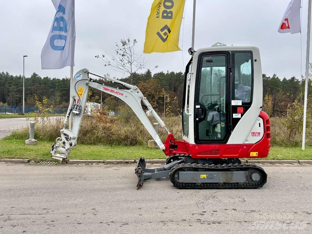 Takeuchi TB 216A V4 Minigrävare < 7t