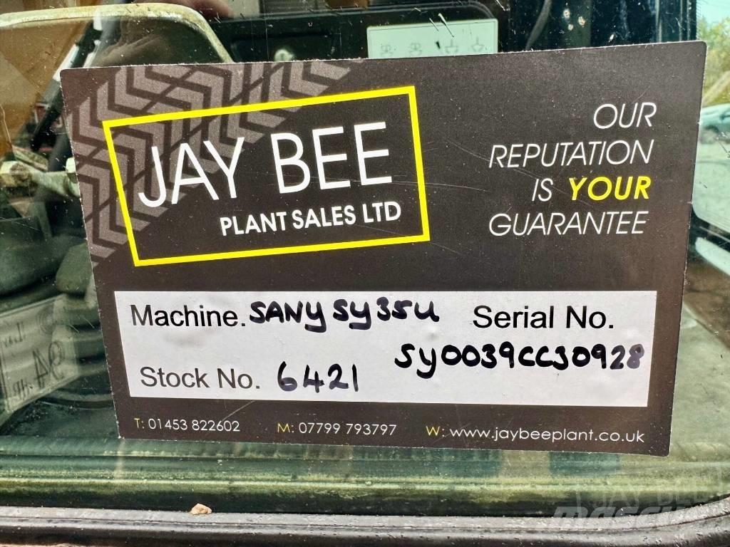 Sany SY 35 U Minigrävare < 7t