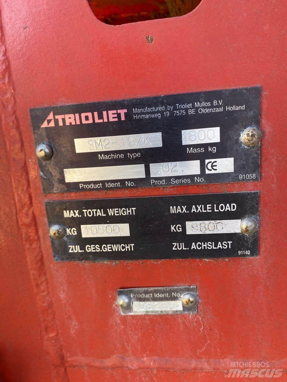 Trioliet SM2-12ZK Fullfodervagnar
