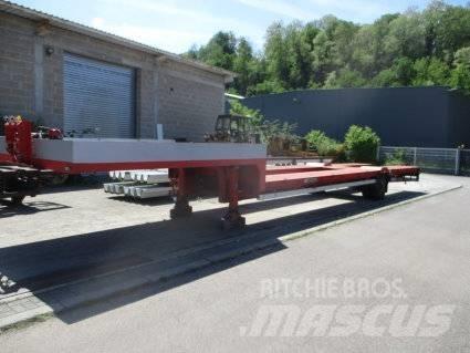 Metaco SS122 Låg lastande semi trailer