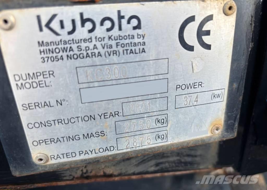 Kubota KC 300 HR-5 Övrigt lastning och gräv