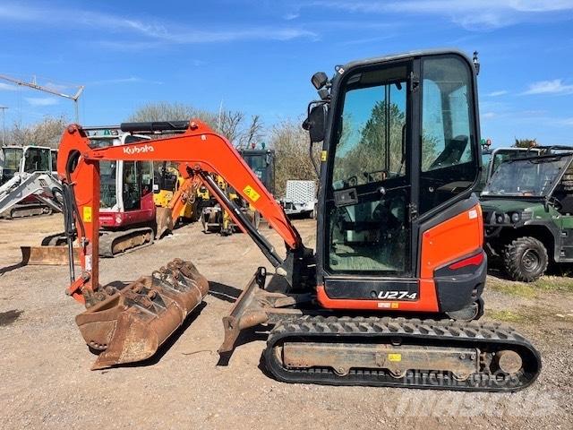 Kubota U 27-4 Minigrävare < 7t