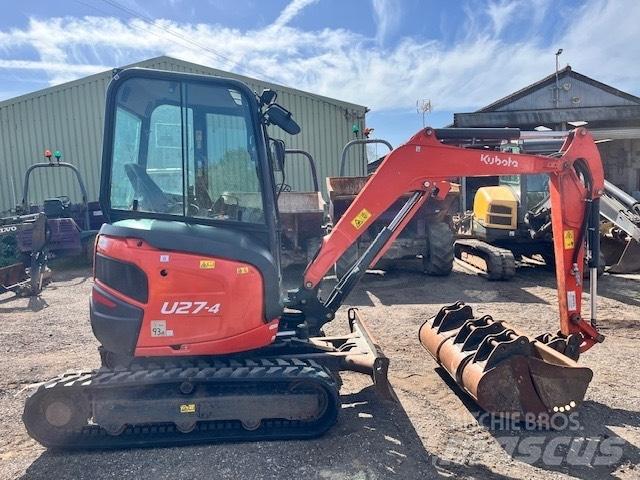 Kubota U 27-4 Minigrävare < 7t