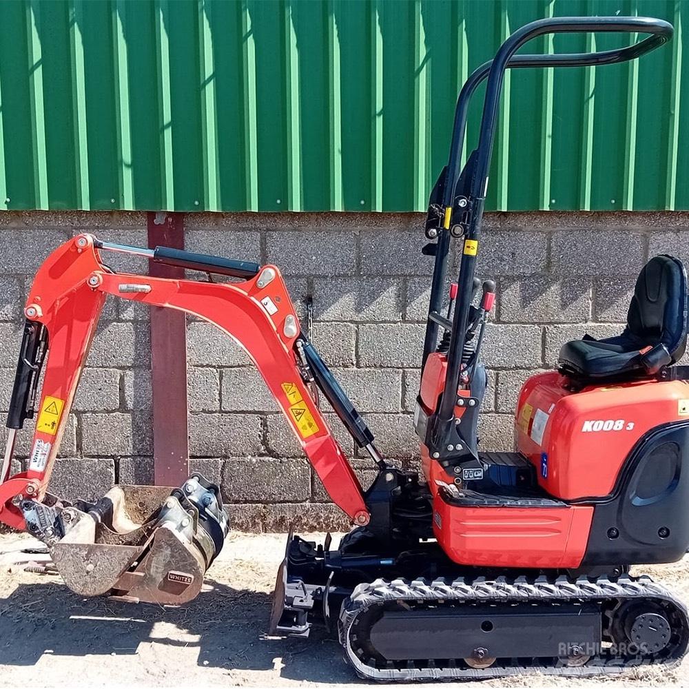 Kubota K008-3 Minigrävare < 7t