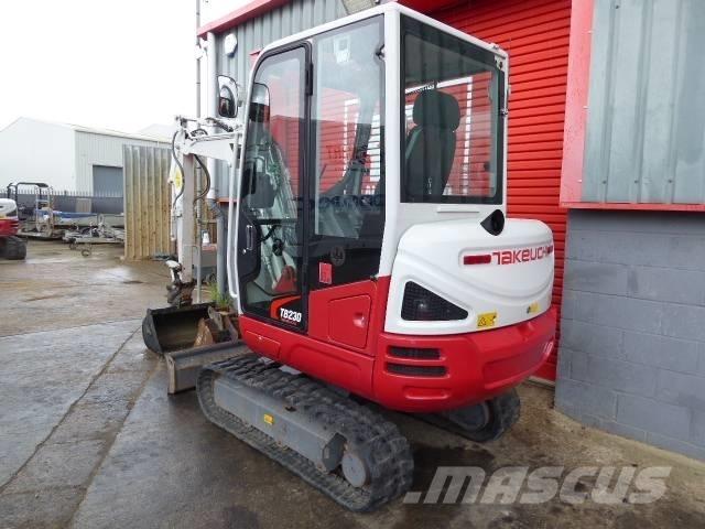 Takeuchi TB 230 Minigrävare < 7t