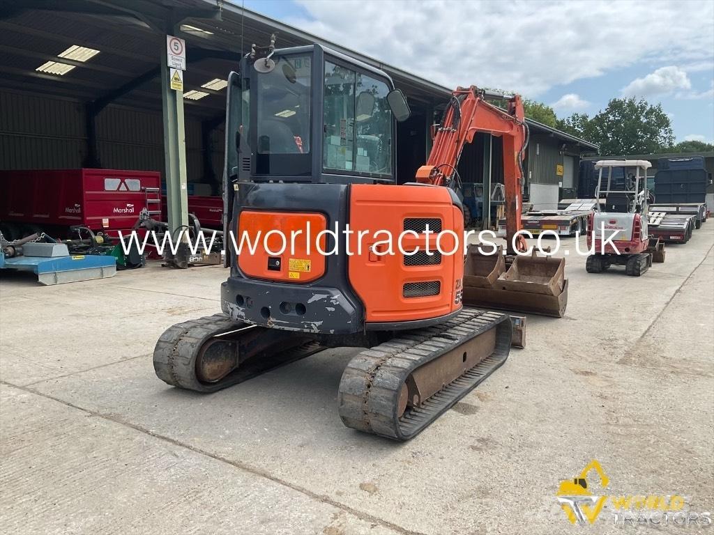 Hitachi Zaxis 55 U Midigrävmaskiner 7t - 12t