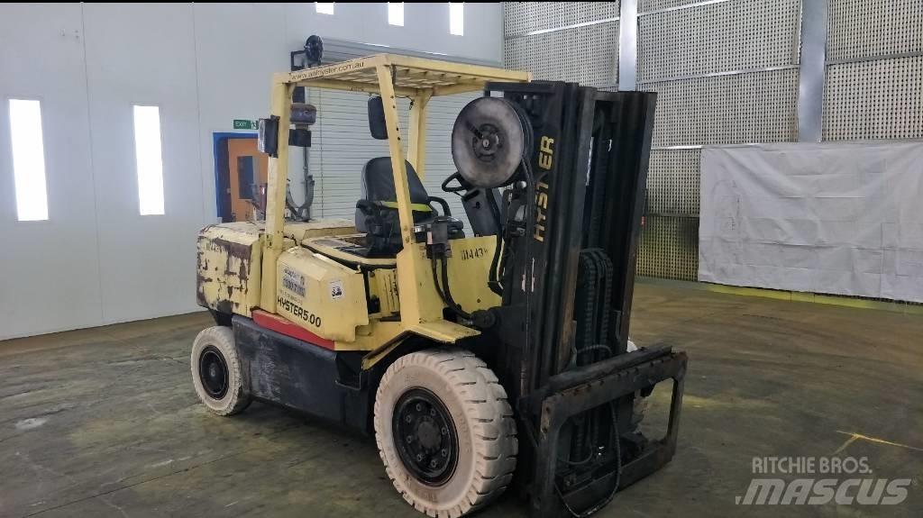 Hyster H5.00DX Dieselmotviktstruckar