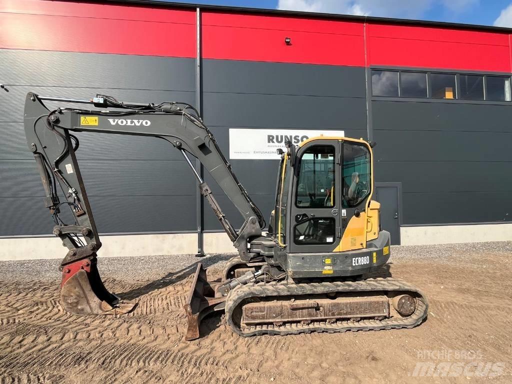 Volvo ECR 88 D Midigrävmaskiner 7t - 12t