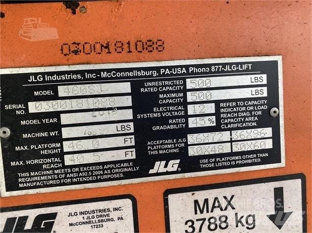 JLG 460 SJ Teleskop bomliftar