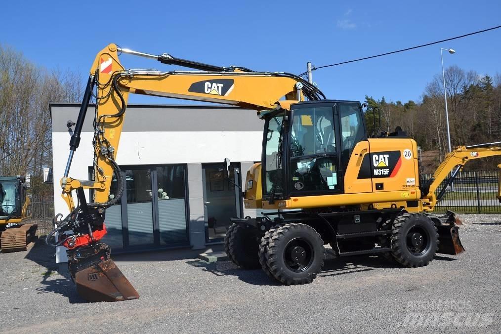 CAT M 315 F Hjulgrävare