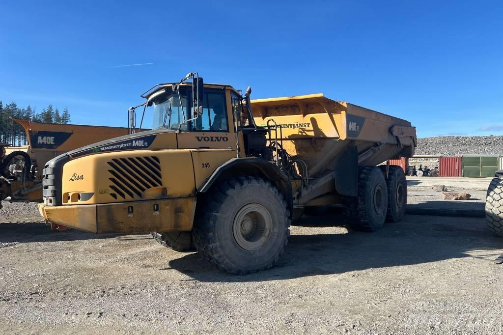 Volvo A 40 E FS Midjestyrd dumper