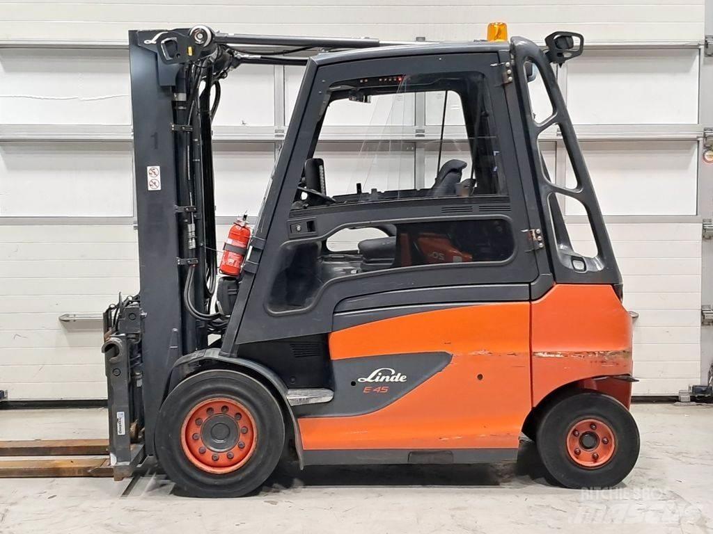 Linde E45H-01/600 Elmotviktstruckar