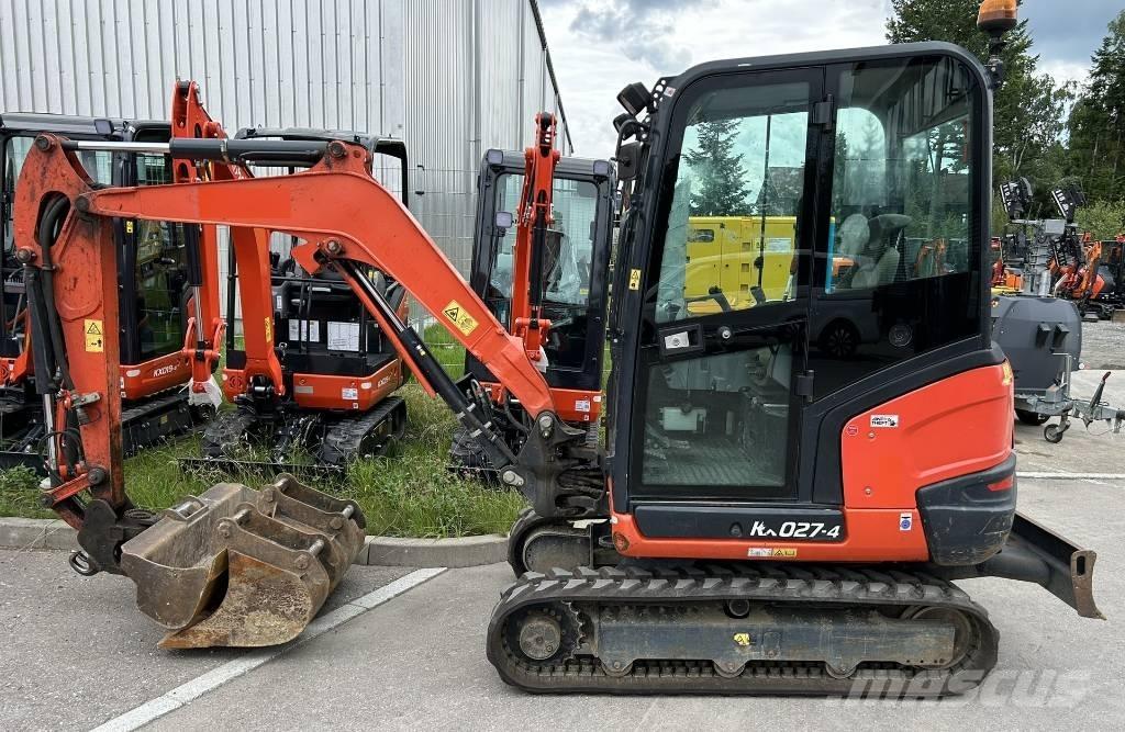 Kubota KX 027 Minigrävare < 7t