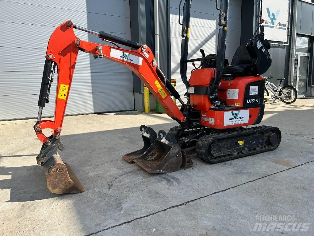 Kubota U 10-5 Minigrävare < 7t