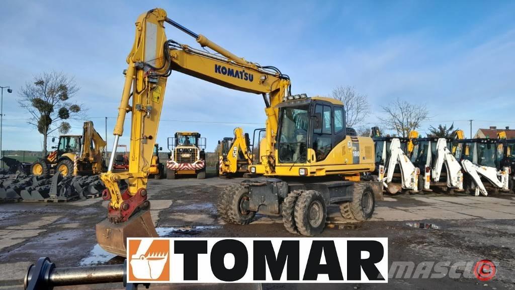 Komatsu PW 180-7 Hjulgrävare