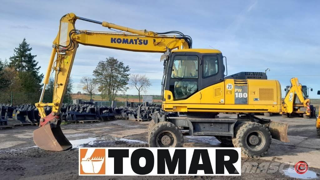 Komatsu PW 180-7 Hjulgrävare