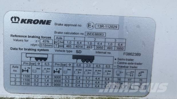 Krone SD Kapellsläp