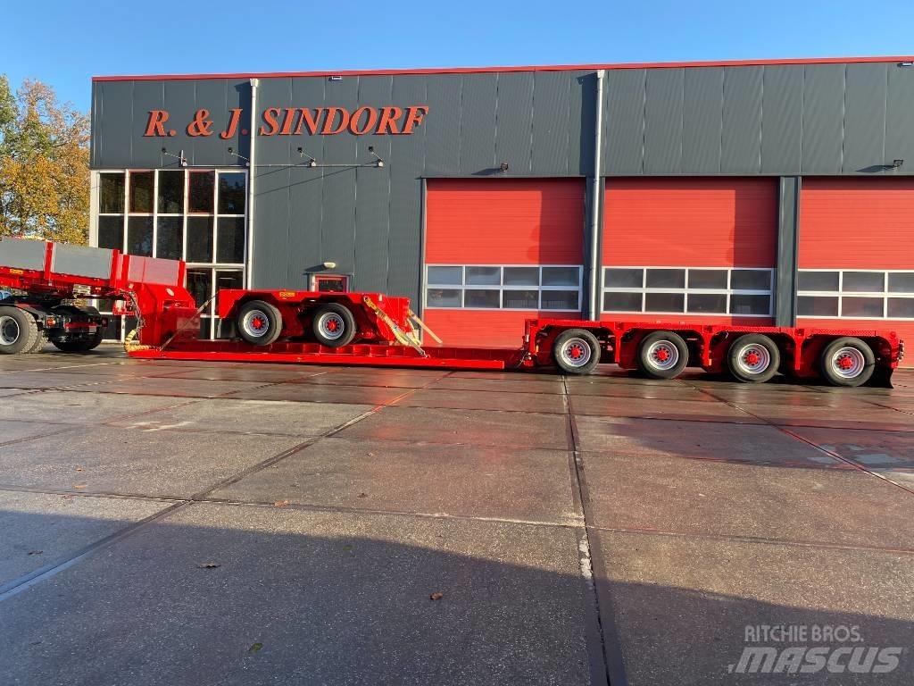 Doll T4P Låg lastande semi trailer