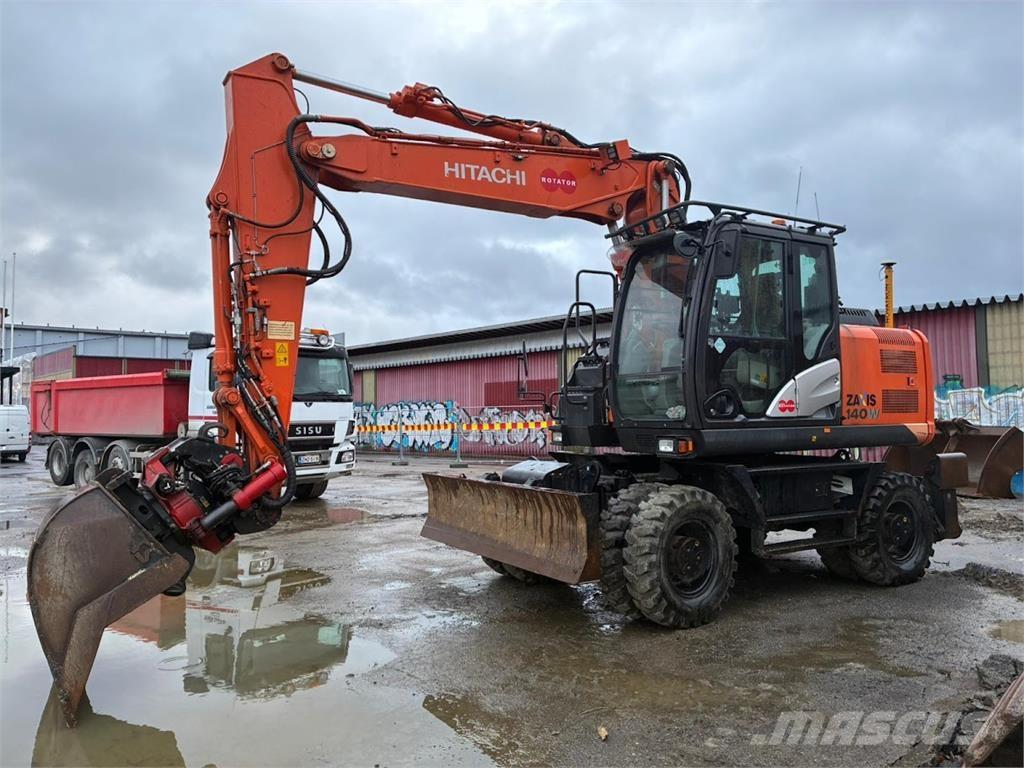 Hitachi ZX140W Hjulgrävare