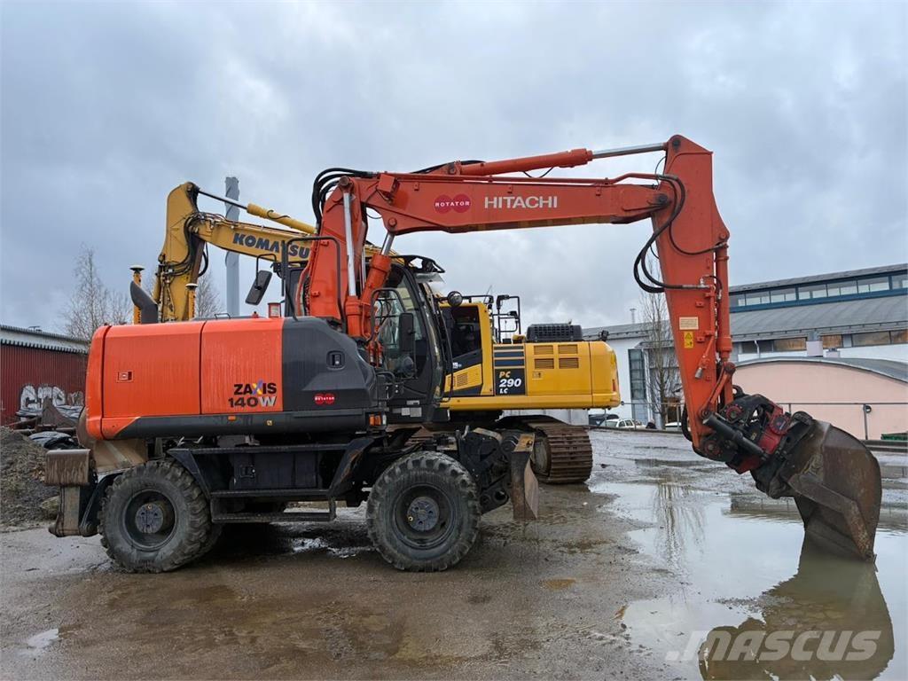 Hitachi ZX140W Hjulgrävare