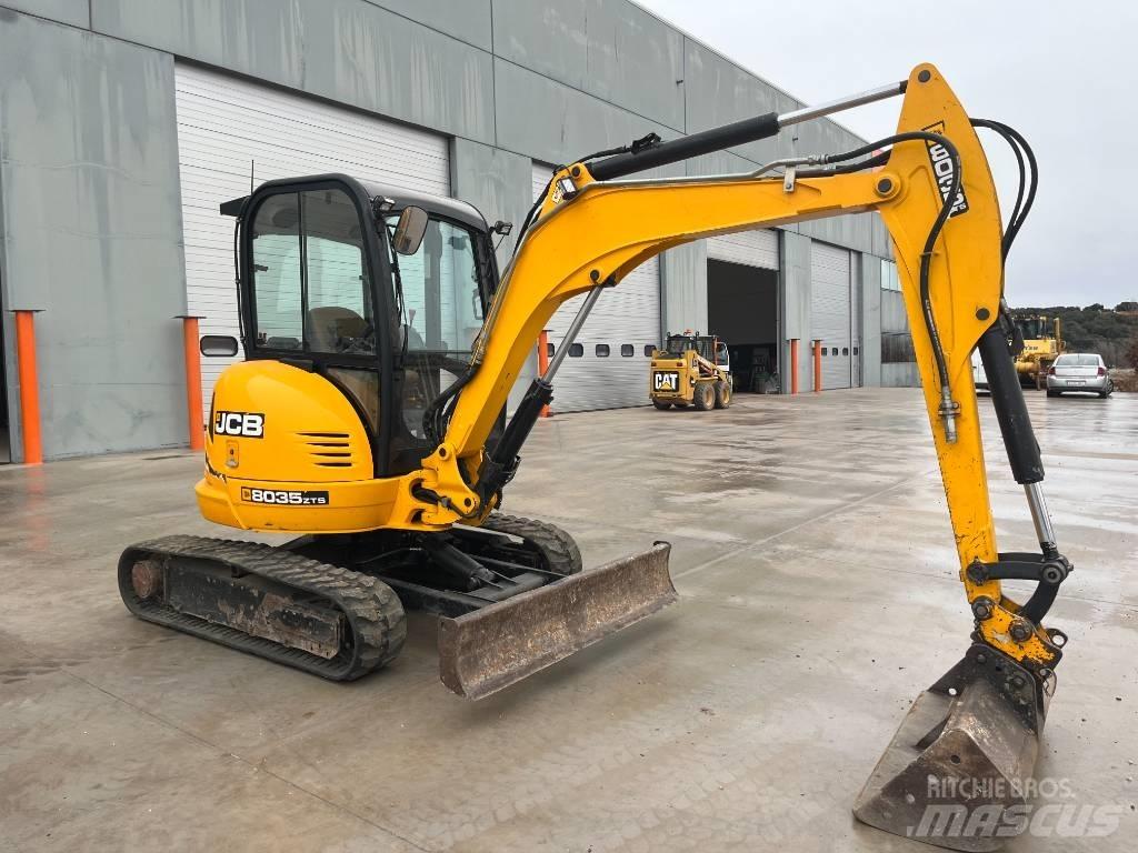 JCB 8035 ZTS Minigrävare < 7t