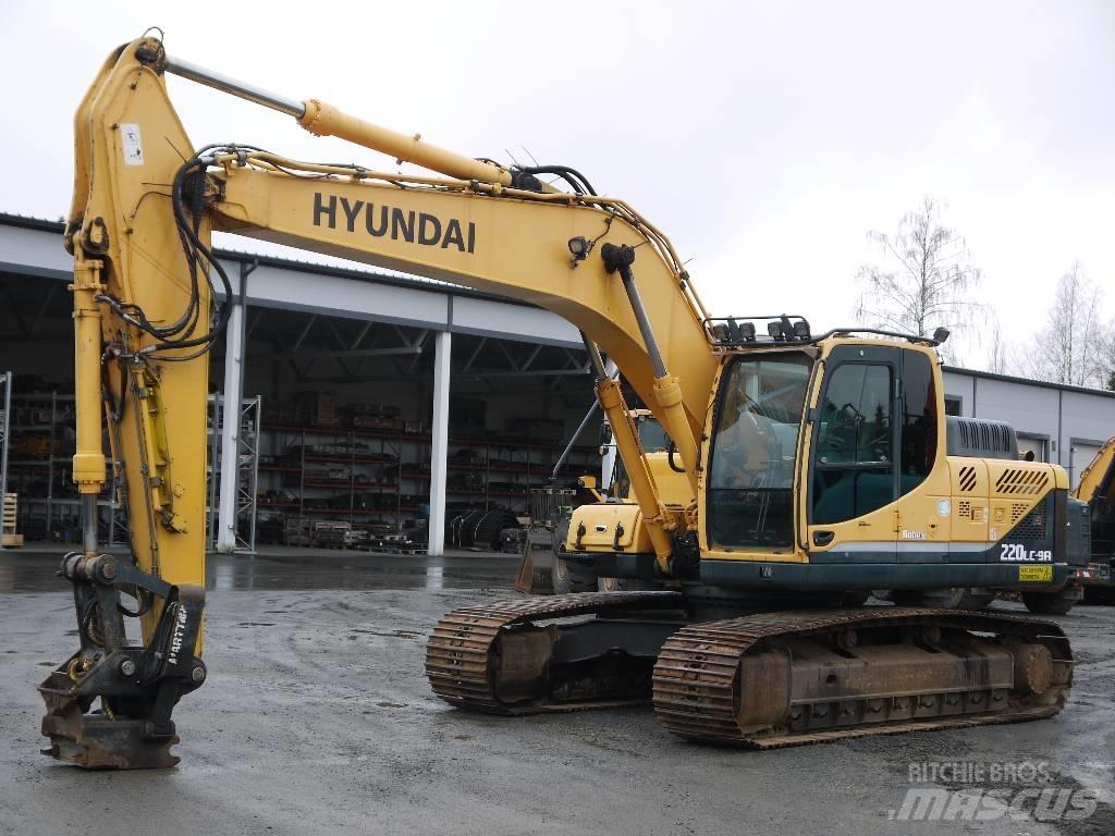 Hyundai R 220 LC-9A Bandgrävare