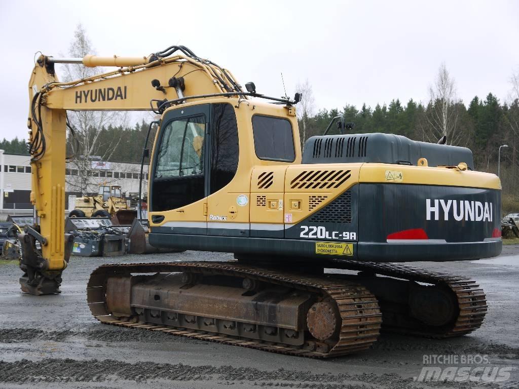 Hyundai R 220 LC-9A Bandgrävare