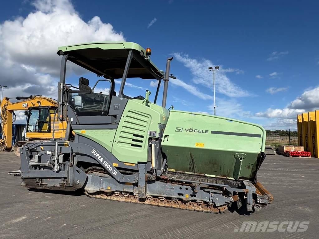 Vögele SUPER 1800-3i Asfaltsläggningsmaskiner